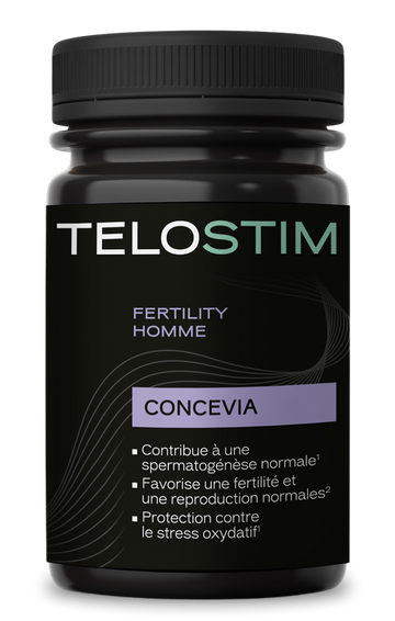 Concevia Homme — complément alimentaire Telostim, Qualité spermatique, fertilité masculine
