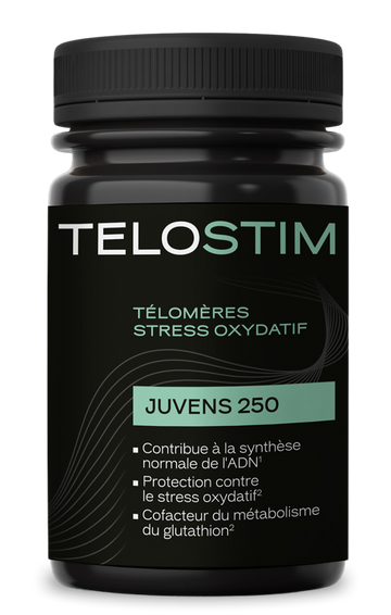 Juvens 250 — complément alimentaire Telostim, Télomères, oxydation de l'ADN